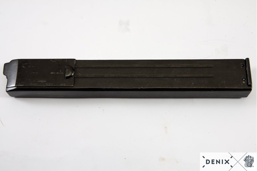 Deutsche MP 40 „Schmeisser“ Gurt aus Metall, mit Bügel, 9 mm, 2.Wk.
