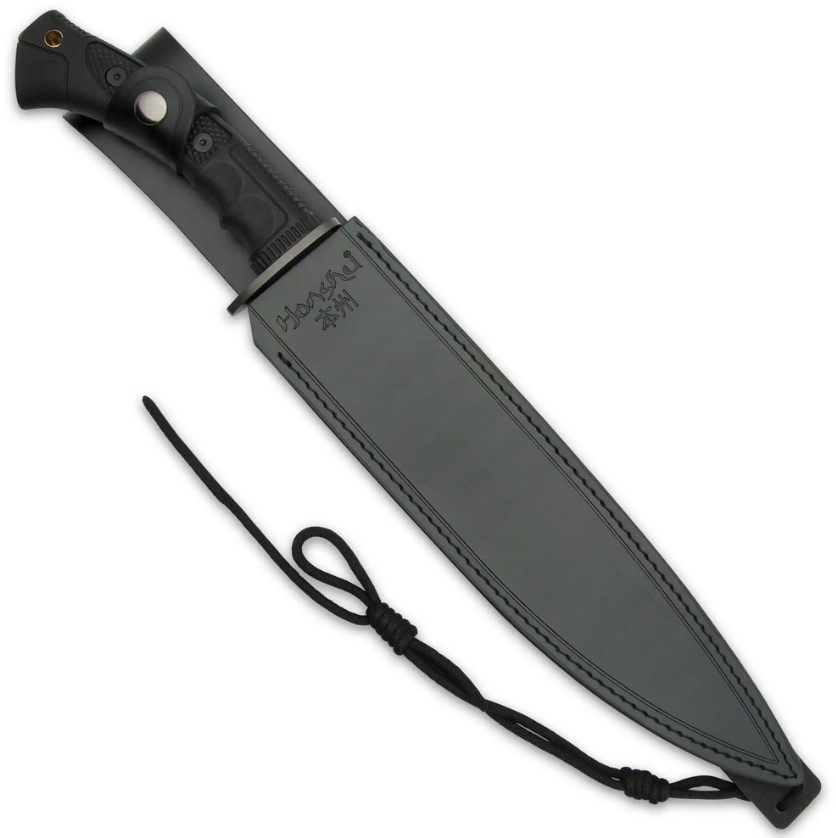 Honshu Boshin Midnight Forge Toothpick Messer mit Scheide