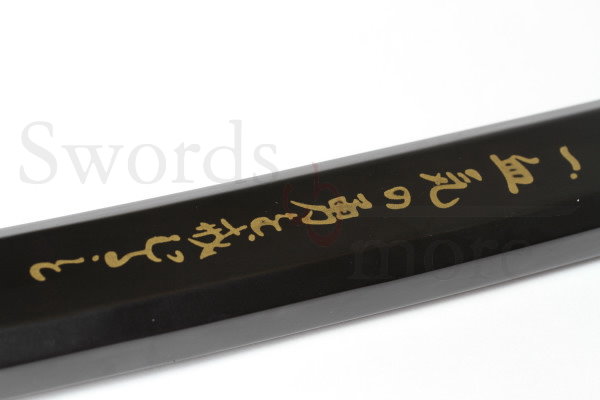 John Lee Shirasaya Katana schwarz