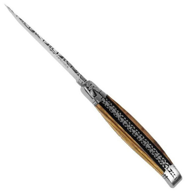 Laguiole Taschenmesser Olivenholzgriff 10 cm