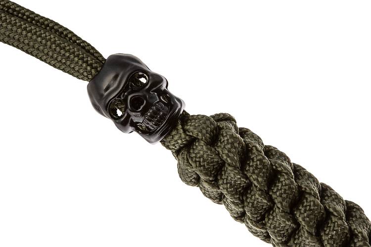 Pohl Force Lanyard Black Skull