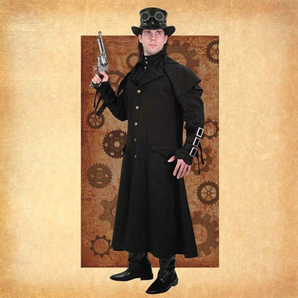 Empire Gentleman´s Mantel Steampunk, Größe L/XL