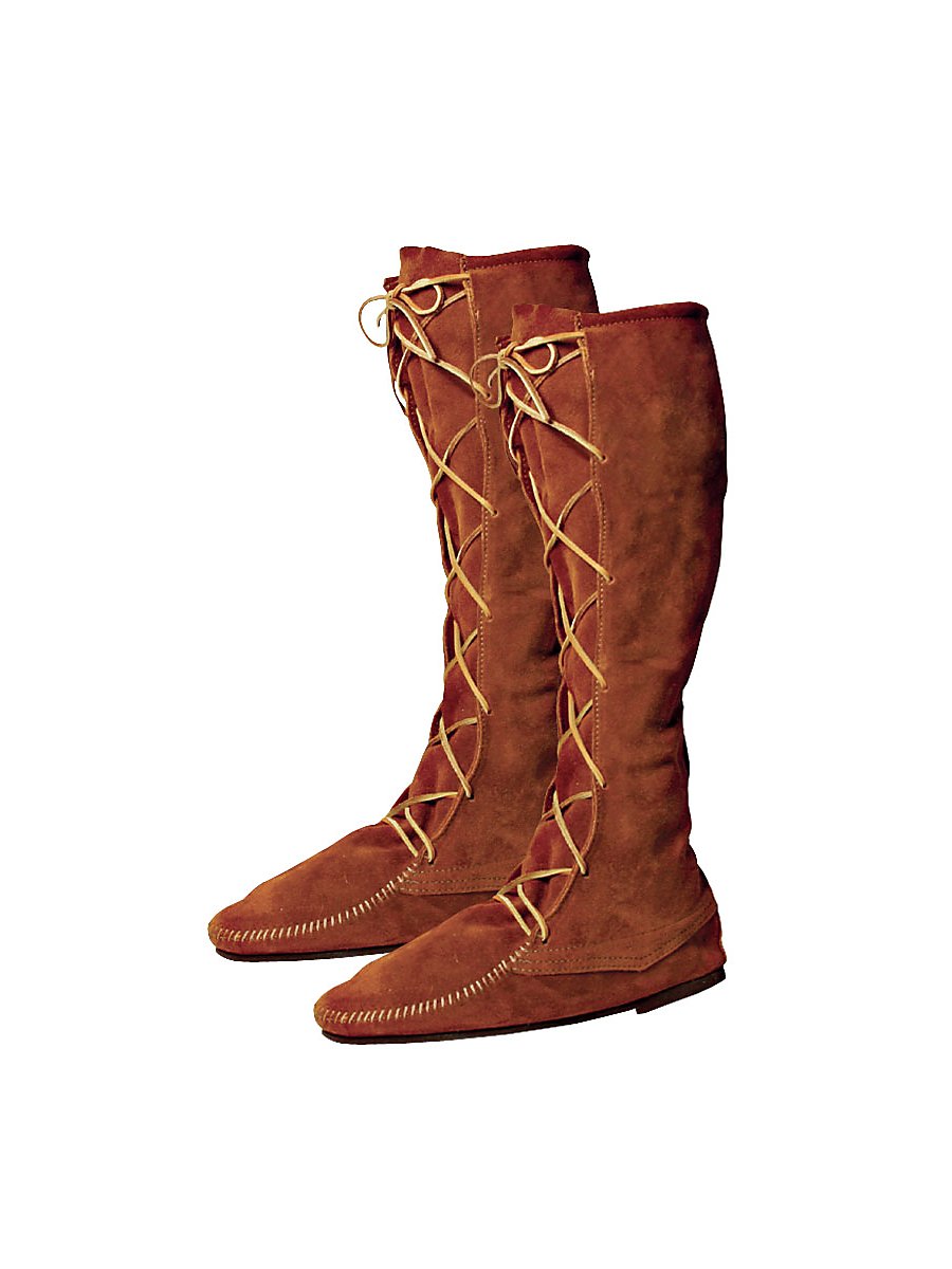 Wildlederstiefel - Falkenauge, Größe 45