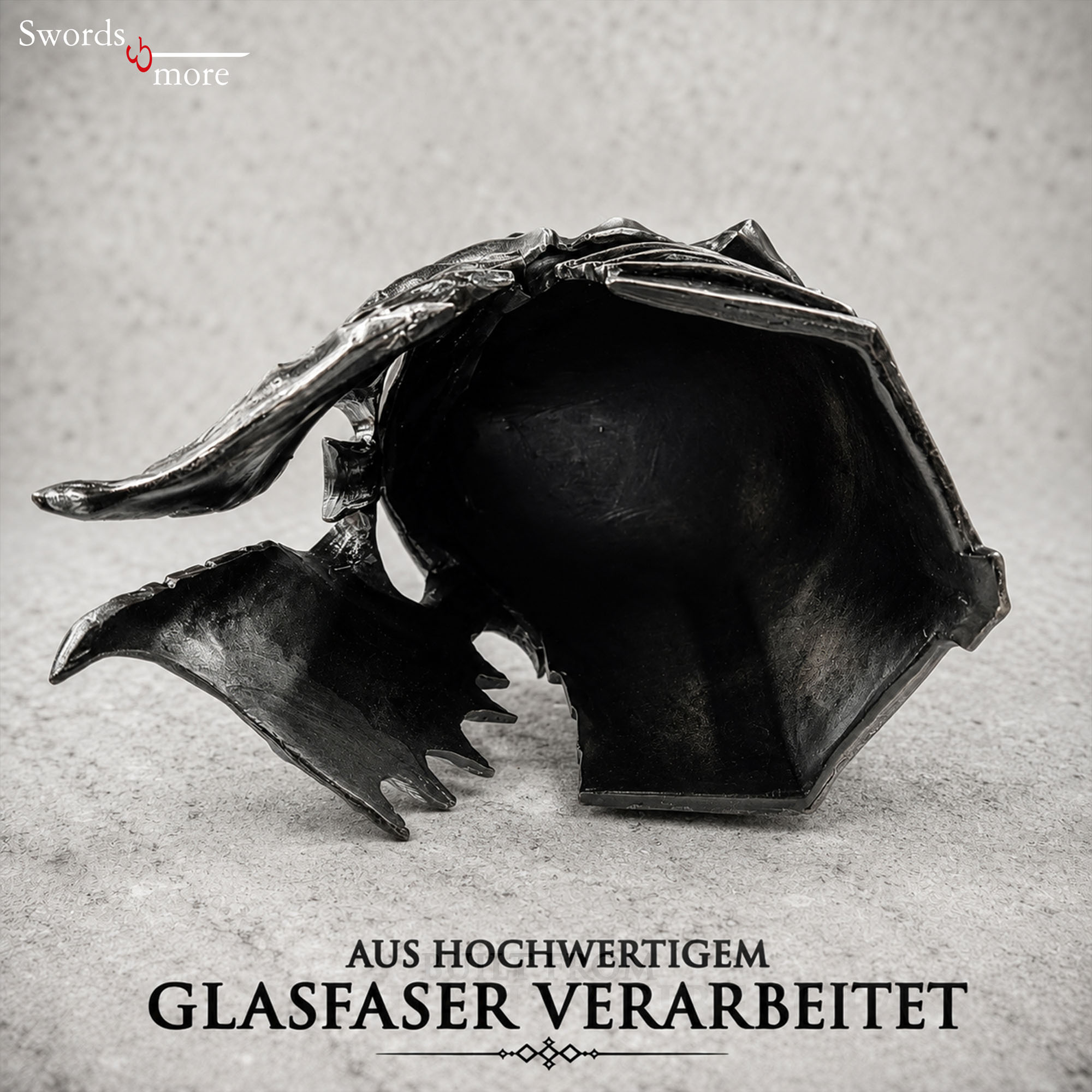 World of Warcraft Lichkönig Helm der Herrschaft: 3 kg Replika & Holzständer