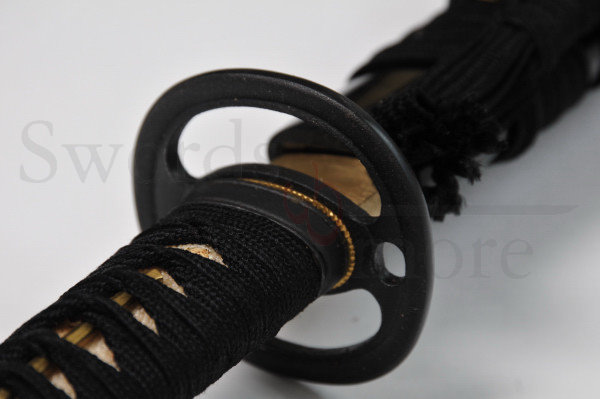 Bushi F/F Tri-Steel Maru Katana with Bo-Hi in Musashi, 70 cm