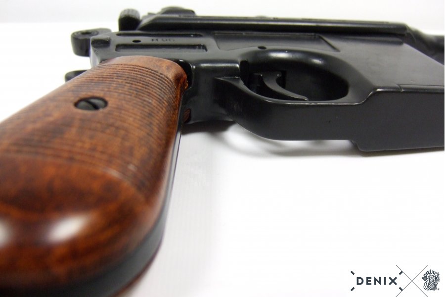 Mauser (Pistole) schwarz C 96 mit Holzgriff