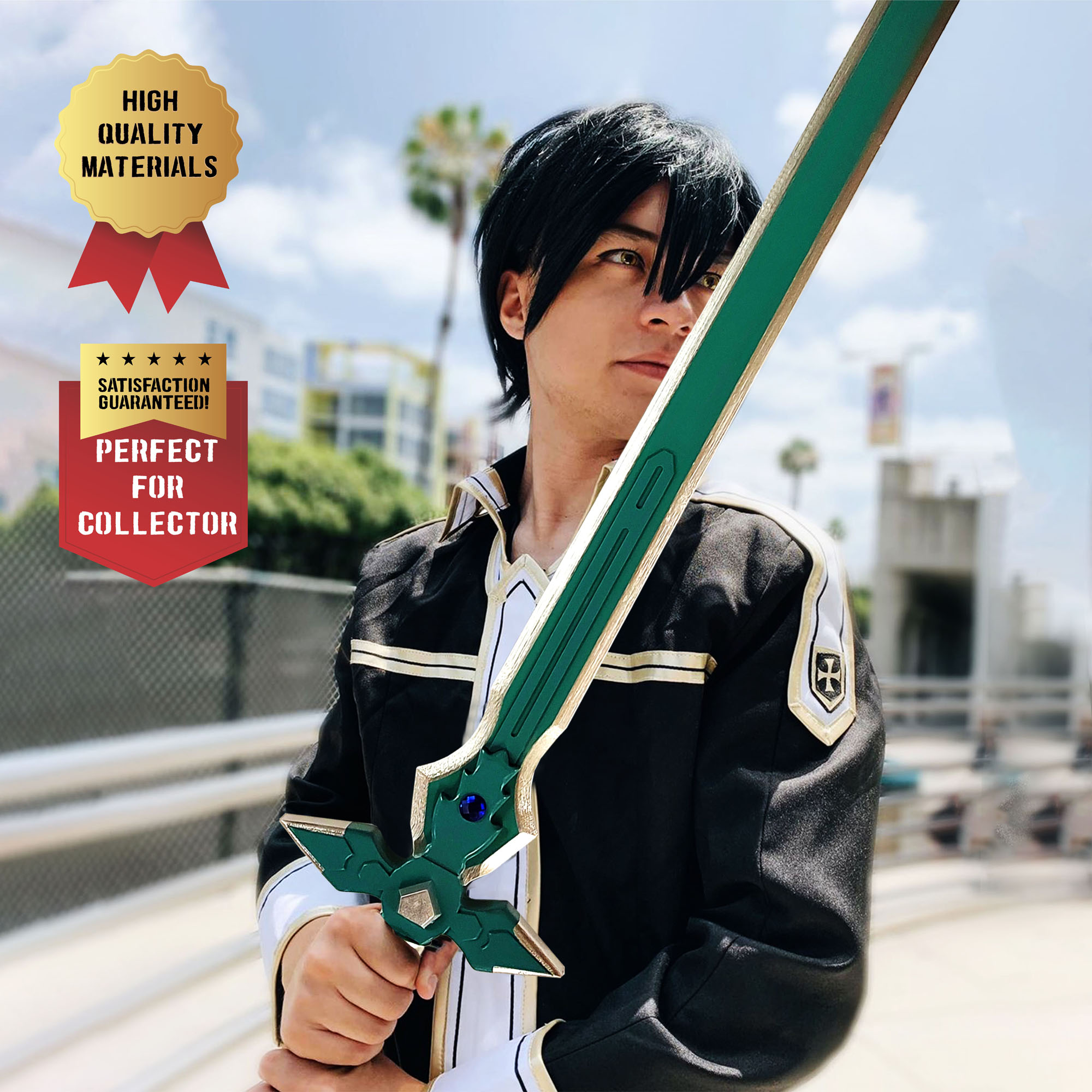 Sword Art Online – Dark Repulser Schwert - Holzversion