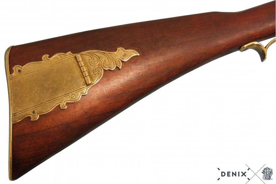 Kentucky-Gewehr, Steinschloss 19. Jahrhundert
