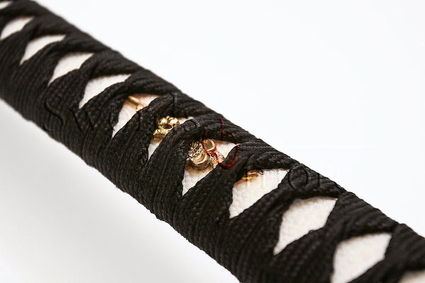 72,39 cm Daimyo F/F Tri-Steel Shobu Katana in Mokko Cherry