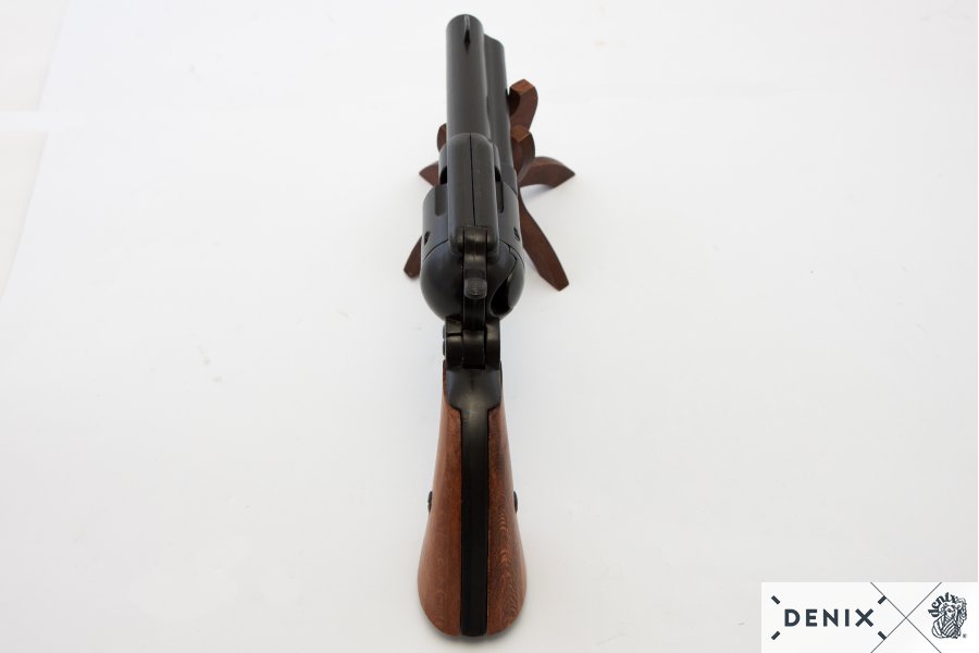 45er Colt Peacemaker schwarz, mit 6 Kugeln