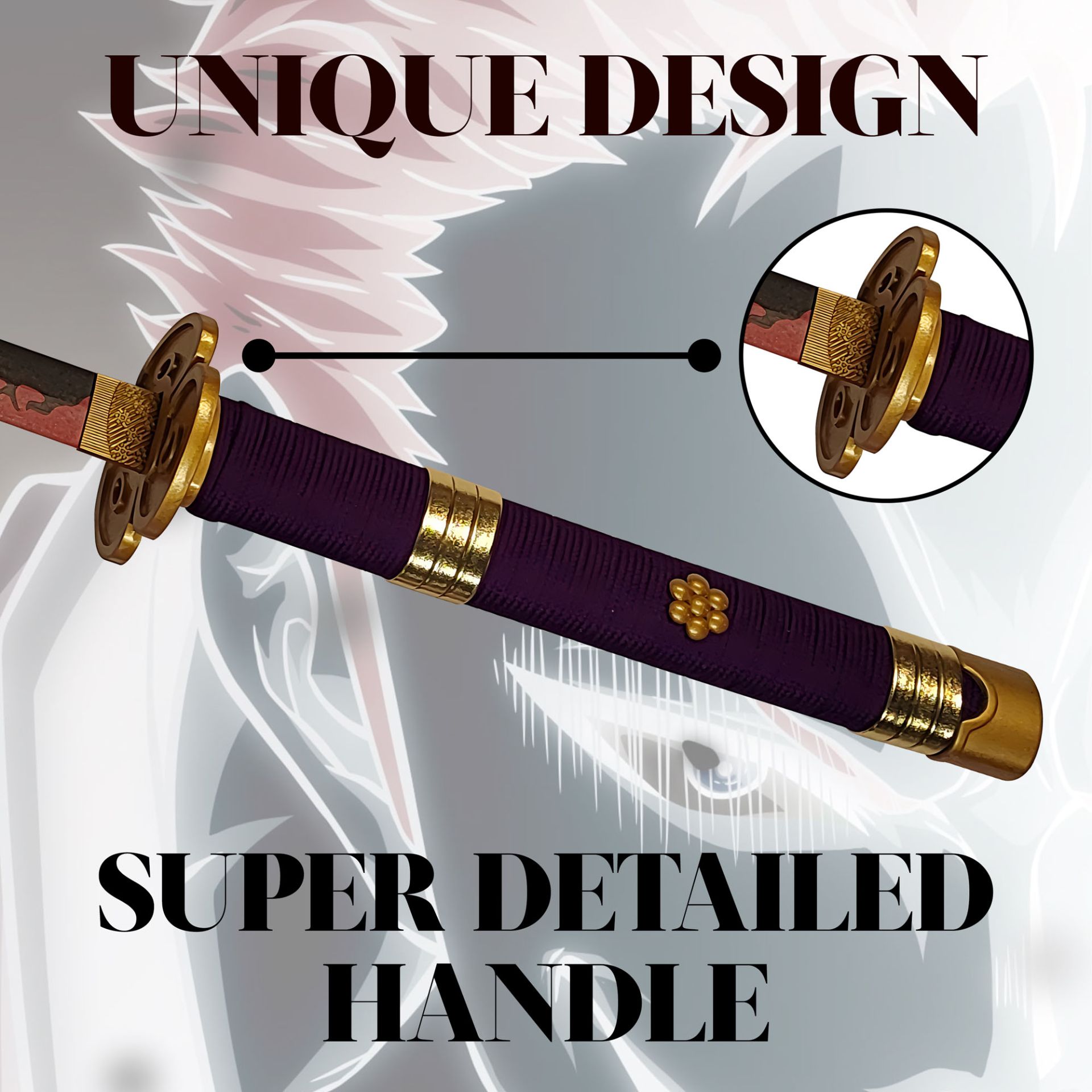 One Piece - Oden's Enma Schwert, lila