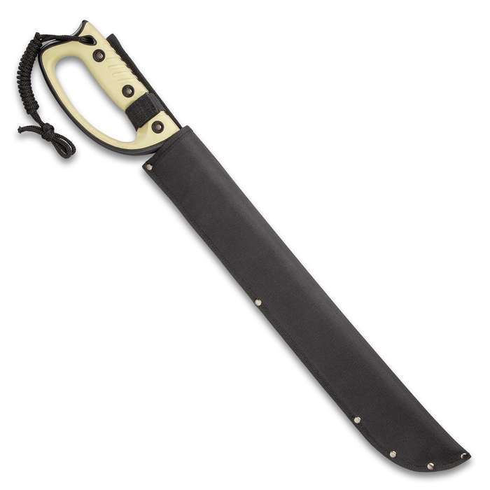 USMC Semper Fi Sawback Machetenmesser mit Scheide
