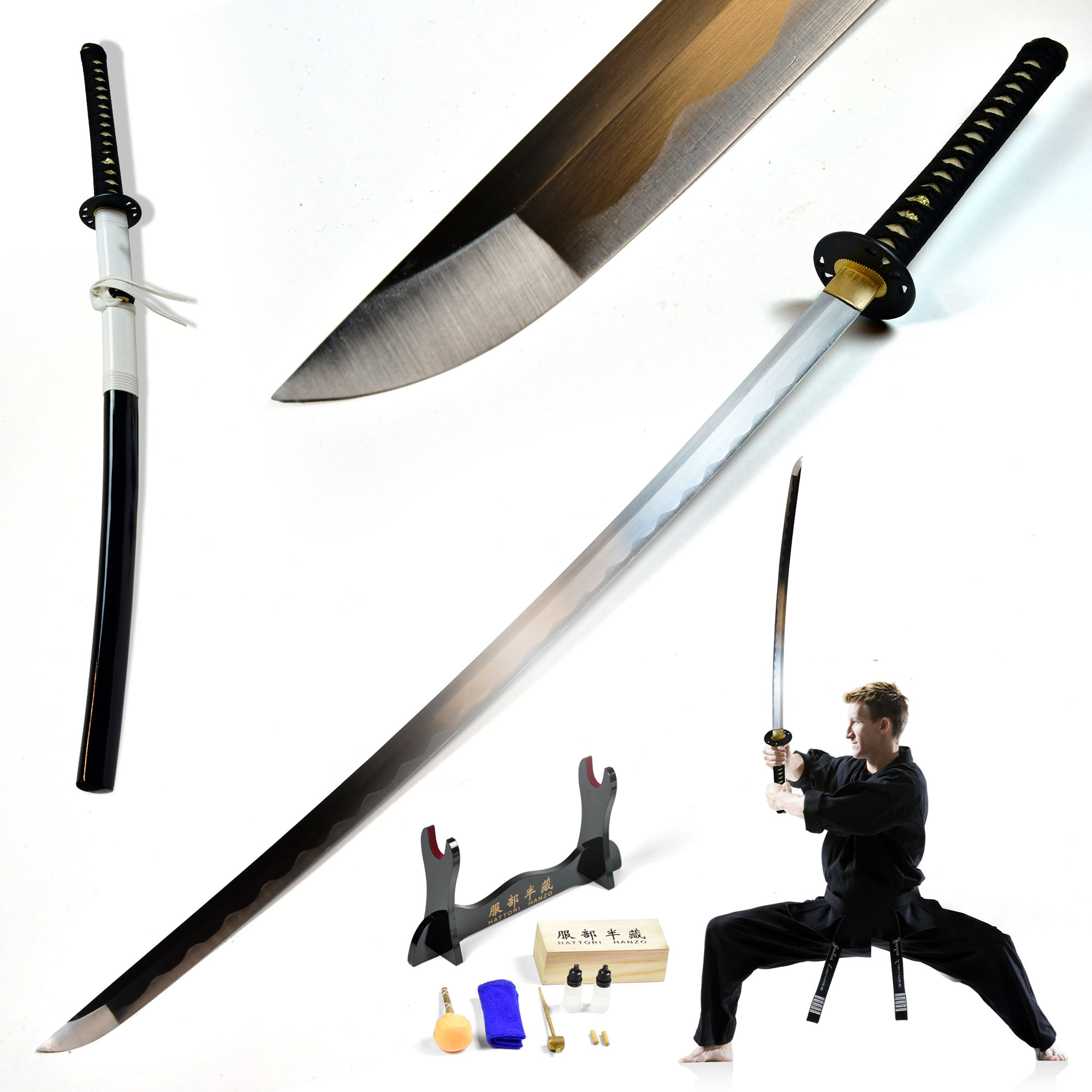 "Töte Bill" Hattori Hanzo Buds Schwert - handgeschmiedet