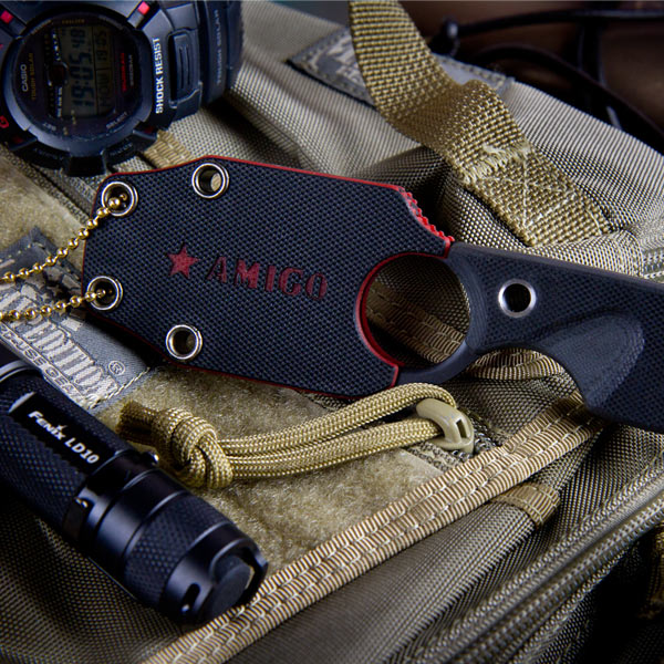 Amigo X - AUS-8 mit schwarzem Ti