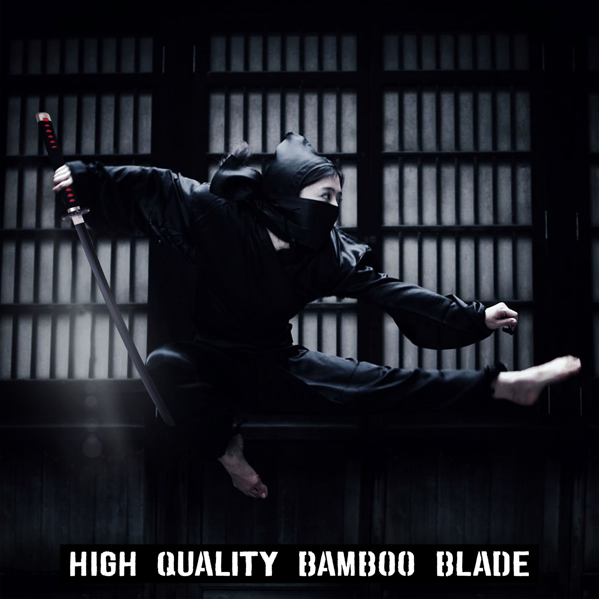 Demon Slayer - Kamado Tanjirou's Schwert aus Holz mit Scheide