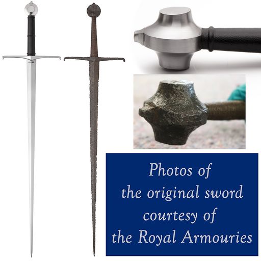 Langschwert des Heiligen Römischen Reiches aus dem 14. Jahrhundert, Royal Armouries Collection