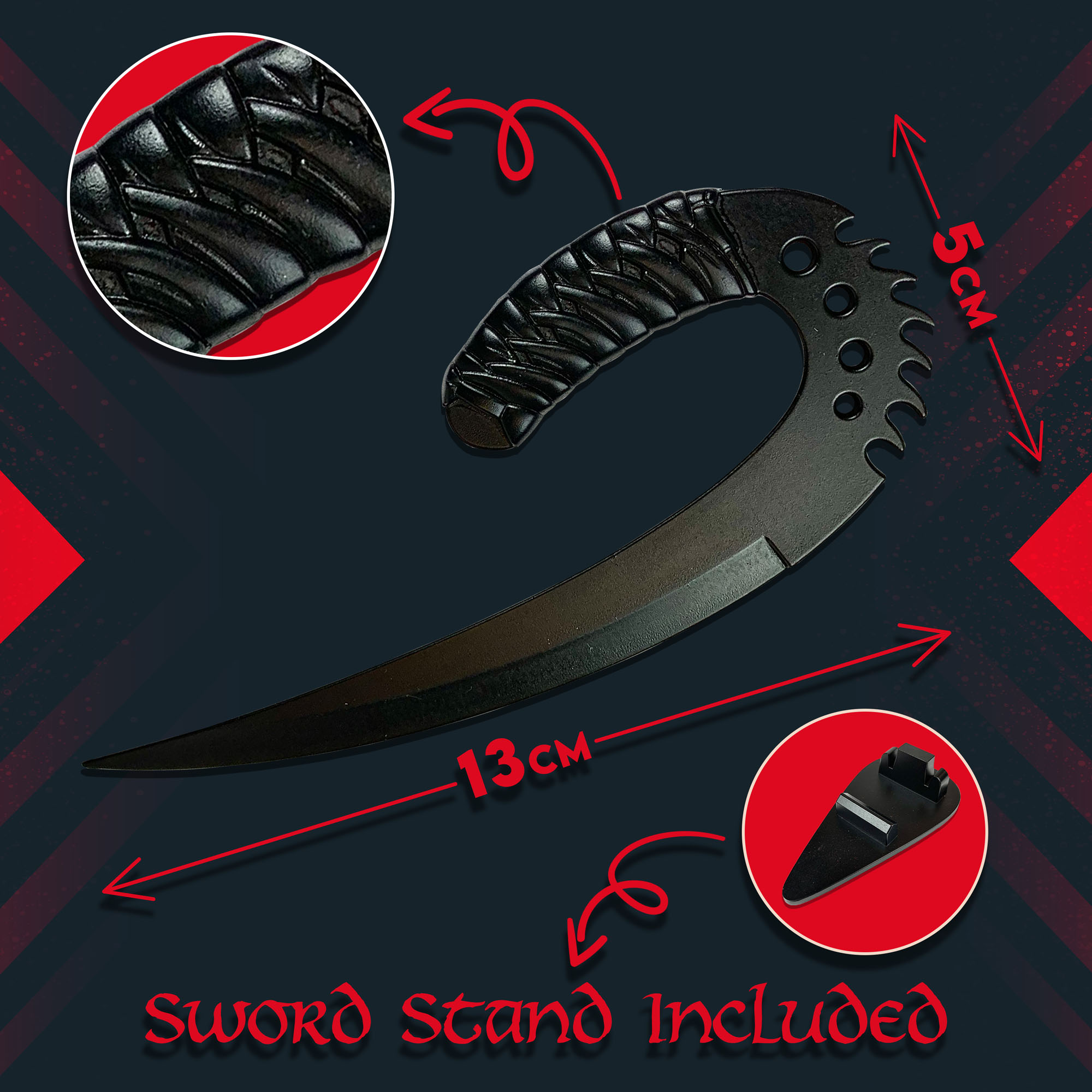 The Chronicles of Riddick - Sabre Claws Brieföffnerversion mit Ständer
