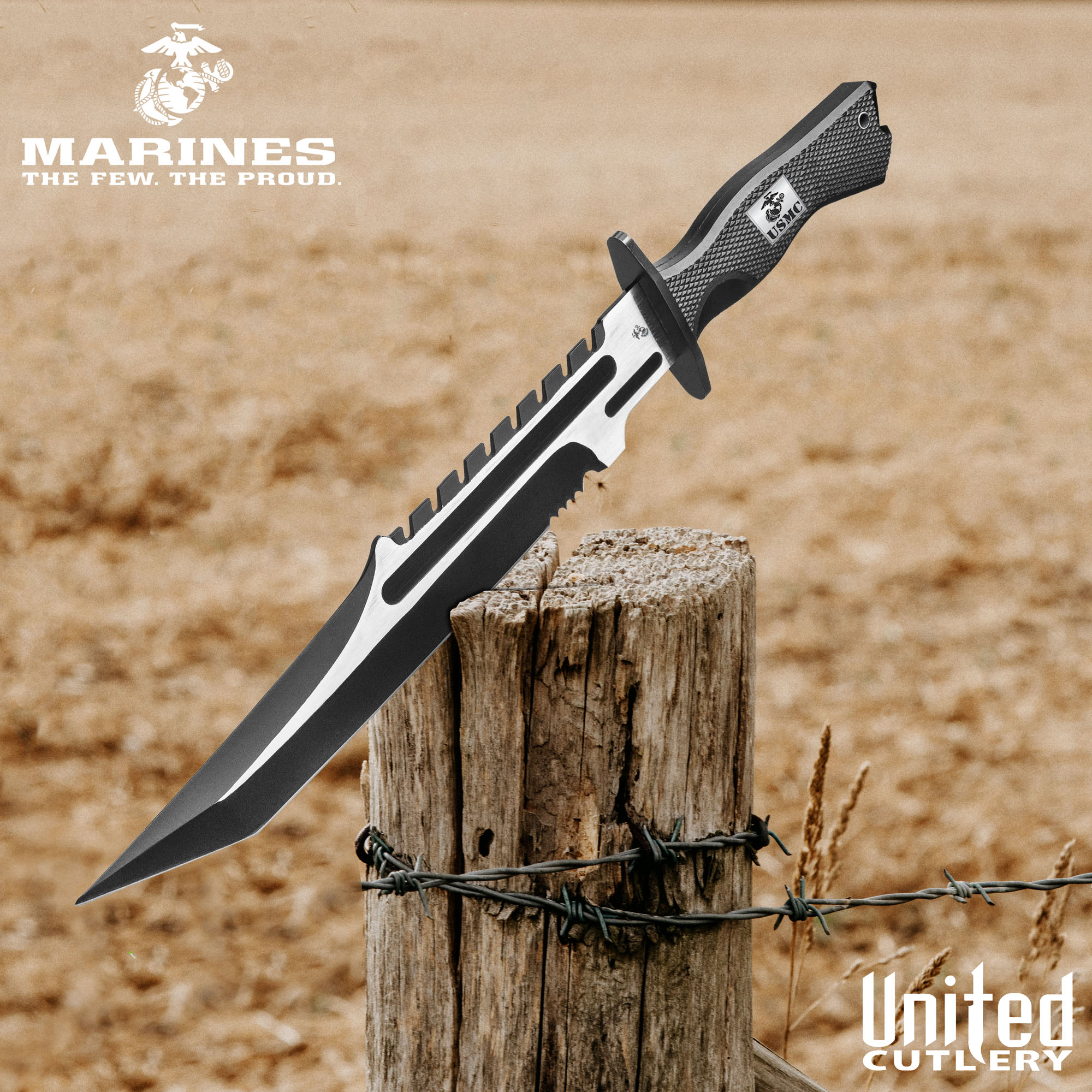 USMC Operation Mako Messer mit Scheide