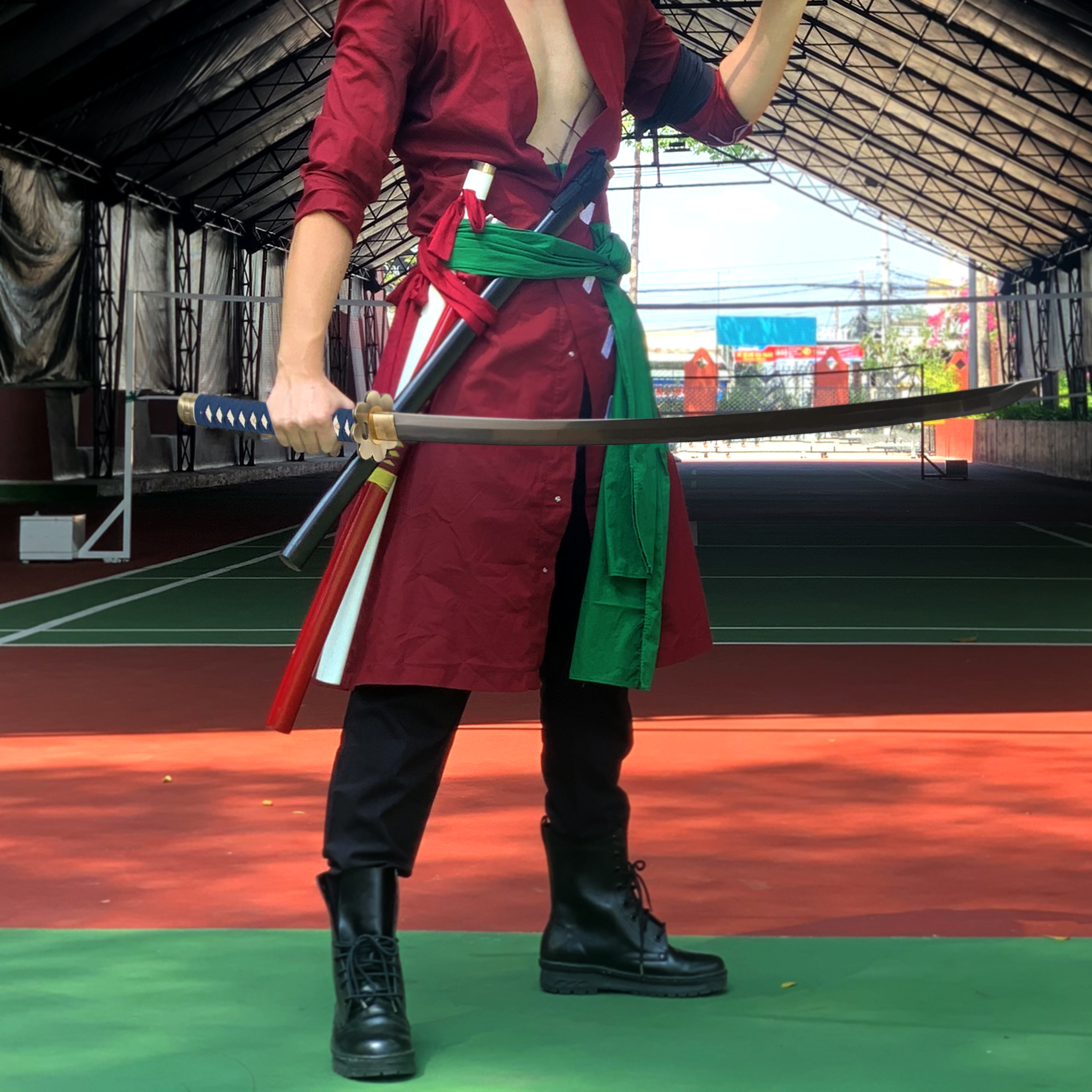 One Piece - Roronoa Zoro Katana - gefaltet - set