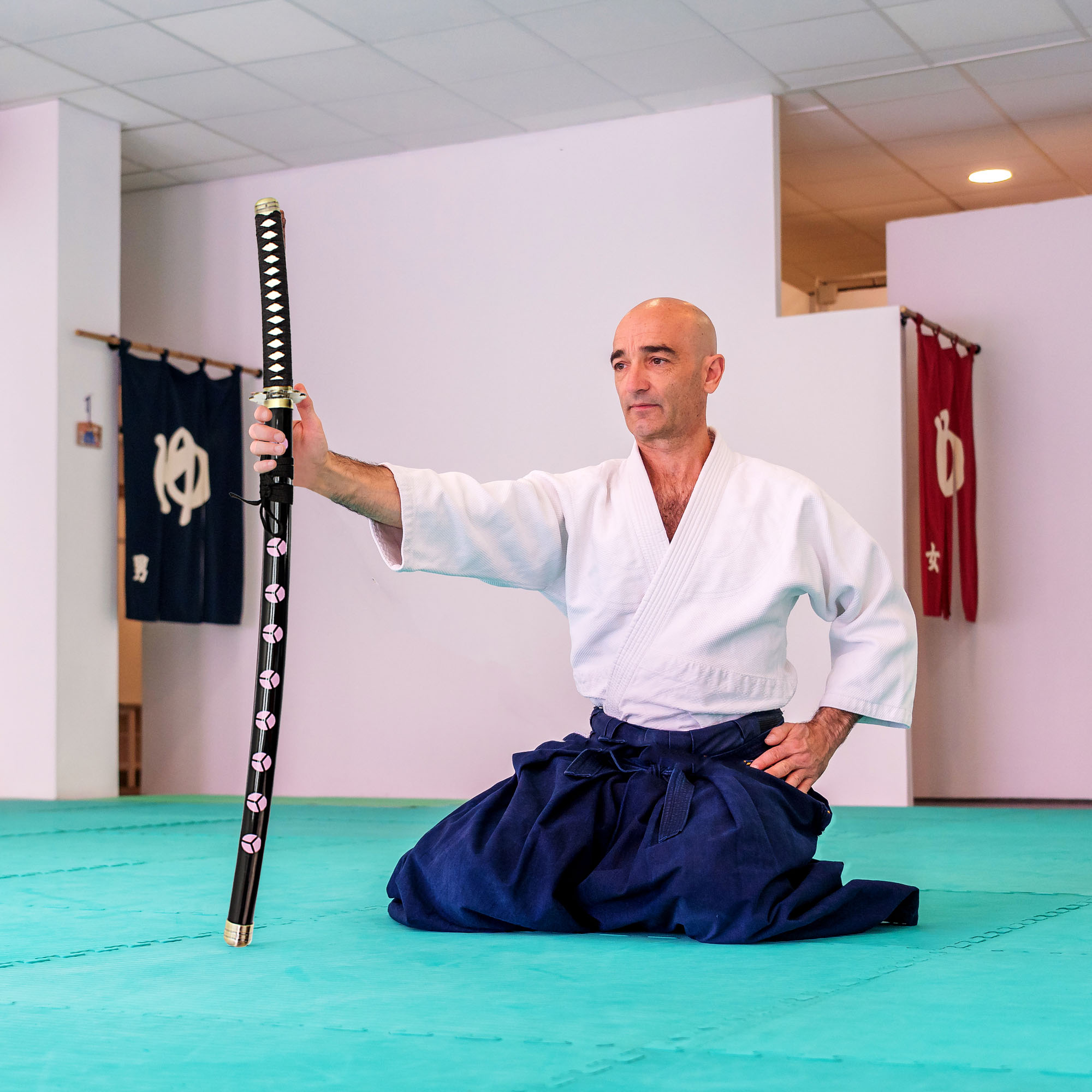 One Piece - Zoro's Shuusui Katana aus Holz mit Scheide
