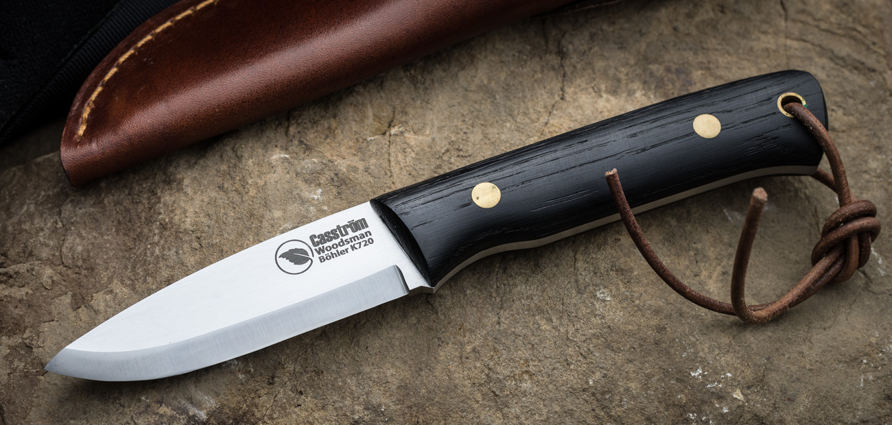 Woodsman - K720/Scandi/Mooreiche/Feuerstahl