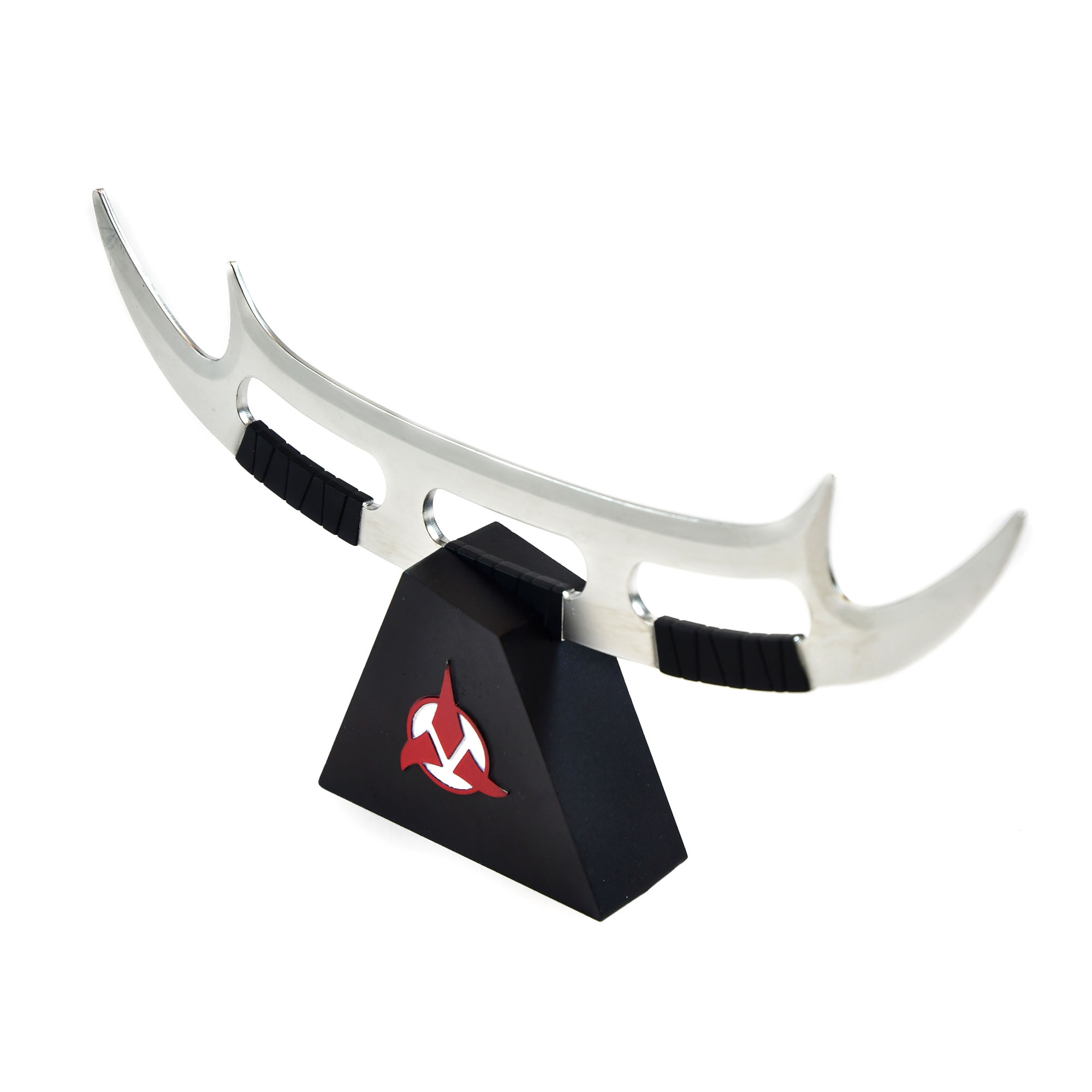 Star Trek - Klingonisches Bat'Leth mit Ständer, Brieföffner, Miniaturschwert, Schwert der Ehre