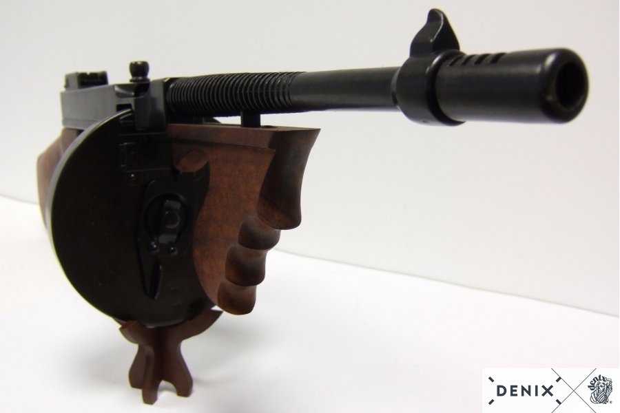 Thompson M1 Mafia-MG, rundes Magazin, USA 1928