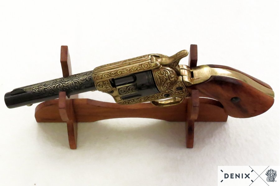 45er Peacemaker Colt, messingfarbe