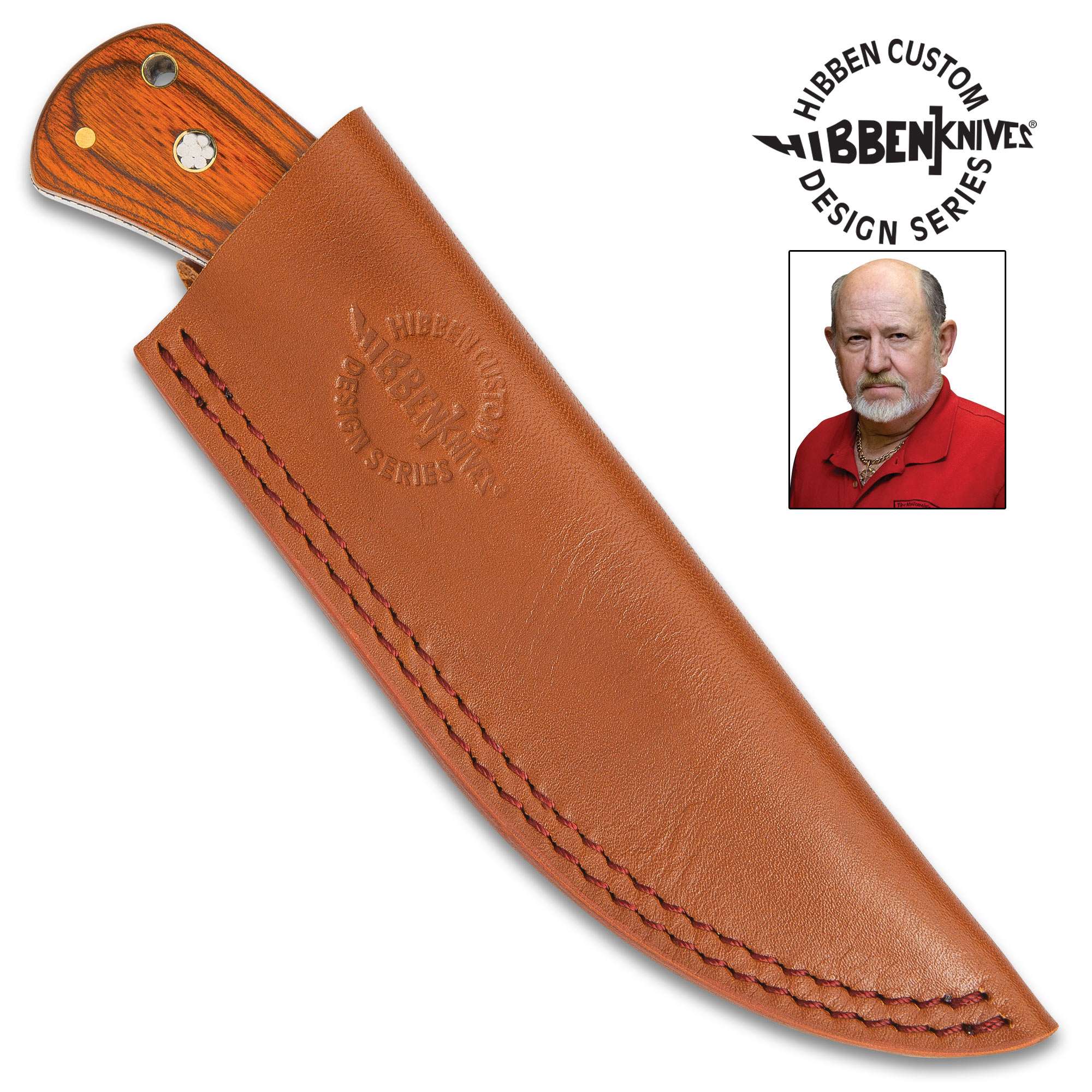 Gil Hibben Diamondback Messer und Scheide