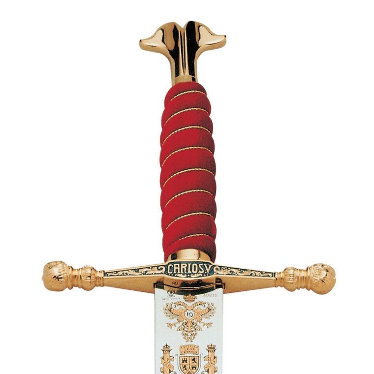 Langschwert von Karl V Goldfinish