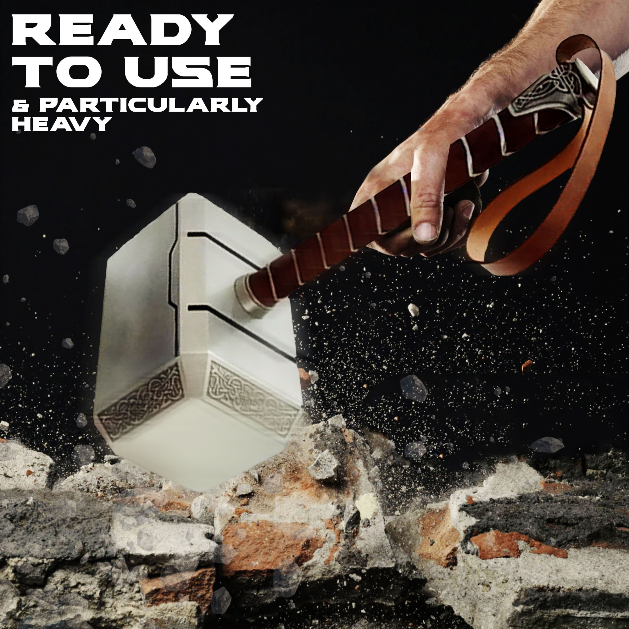 Thor Hammer mit Led Base