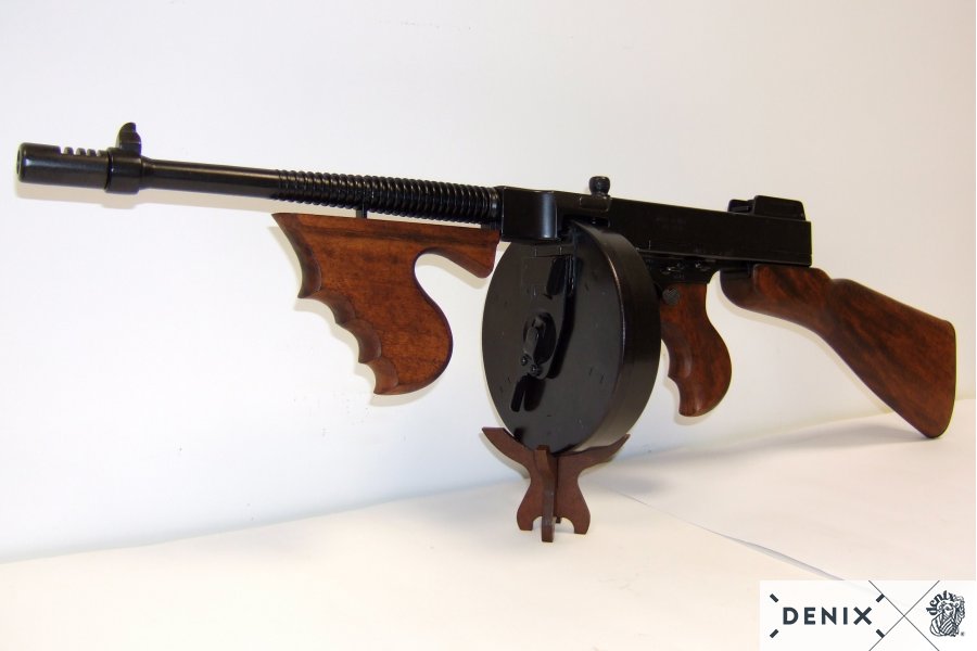Thompson M1 Mafia-MG, rundes Magazin, USA 1928