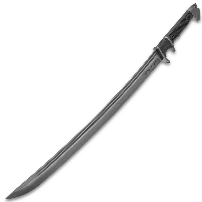 Honshu Damast Sub-Griff Wakizashi mit Scheide