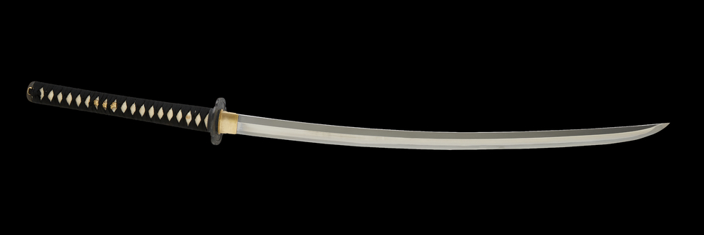 72.39 cm Daimyo F/F Tri-Steel Shobu Katana in Mokko Vine