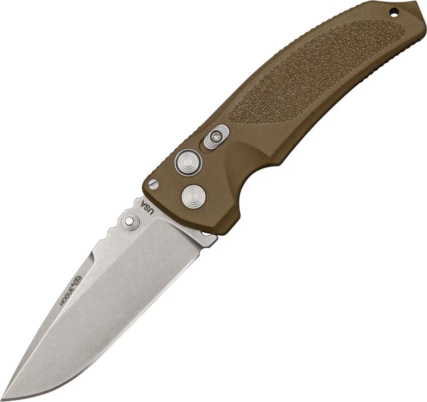 EX03 Drop-Point-Klinge mit mattschwarzen Polymergriff