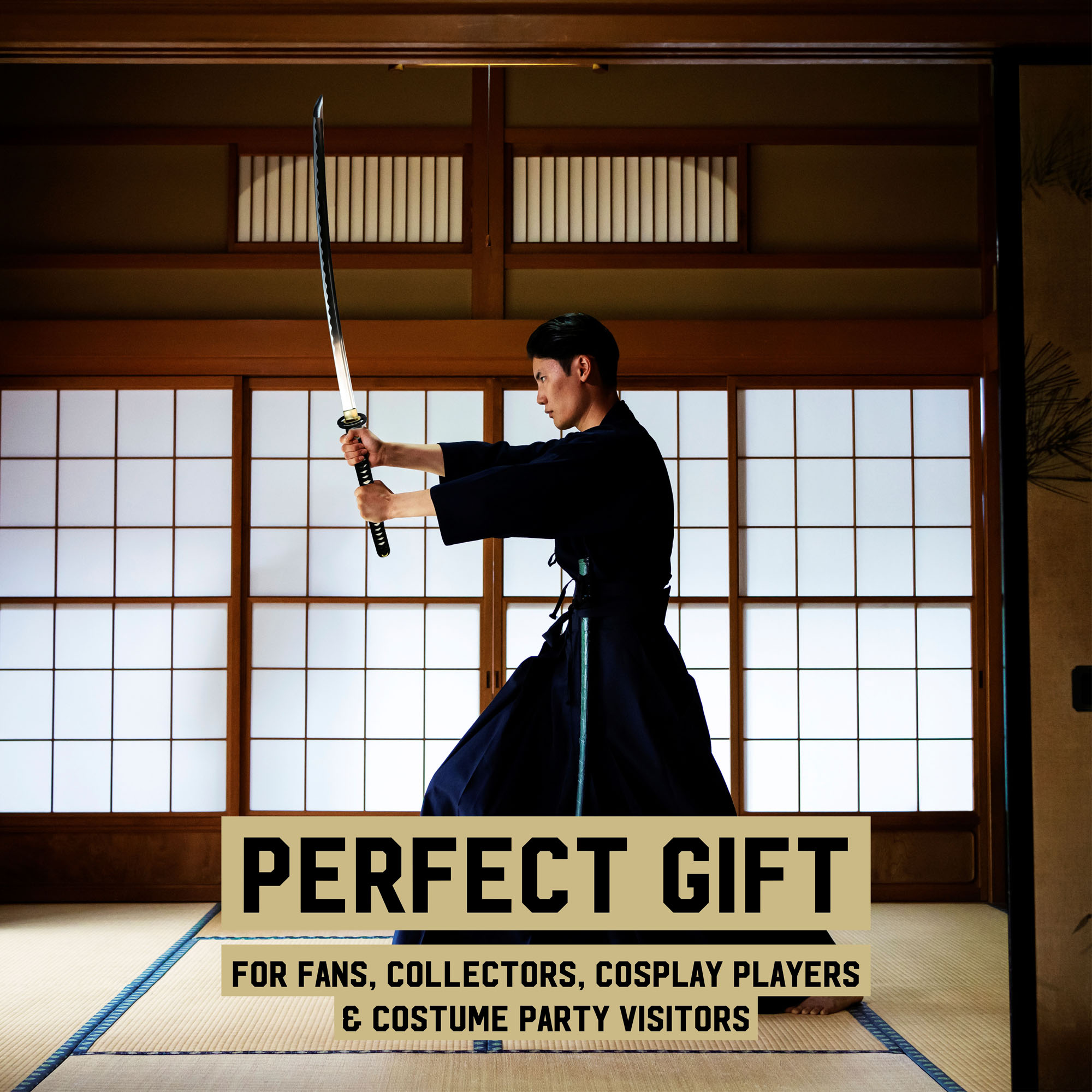 Miyamoto Musashi Katana, handgeschmiedet