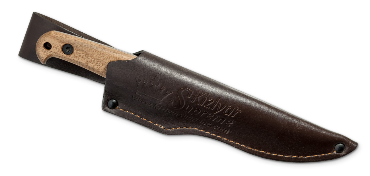 Pioneer Campingmesser - Sleipner Steel in Stonewash