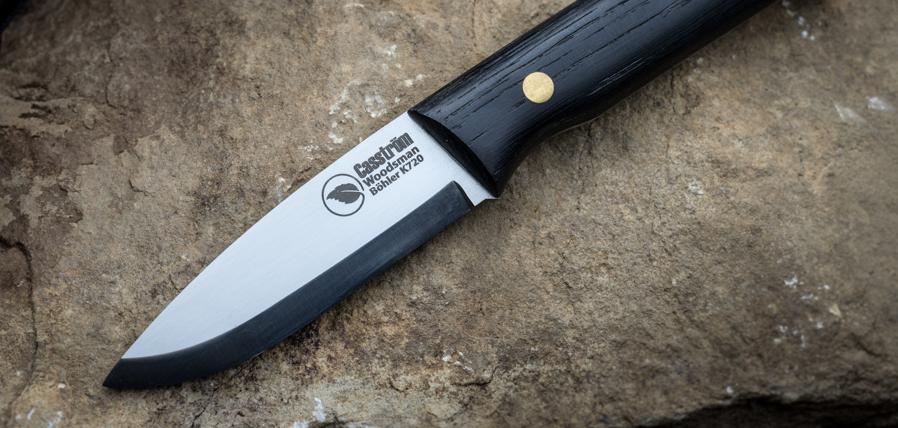 Woodsman - K720/Scandi/Mooreiche/Feuerstahl