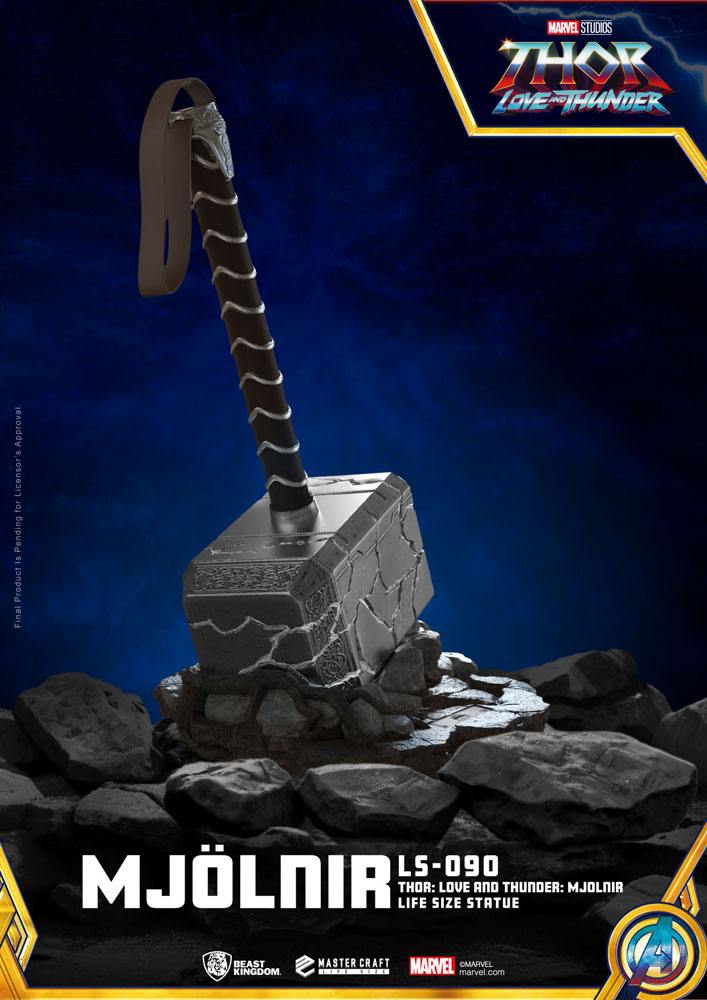 Thor: Love and Thunder Life-Size Statue Mjolnir 53 cm