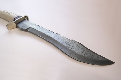 Crocodile Dundee Damast Messer