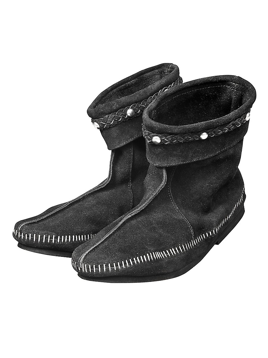 Wikingerstiefel, schwarz, Größe 44