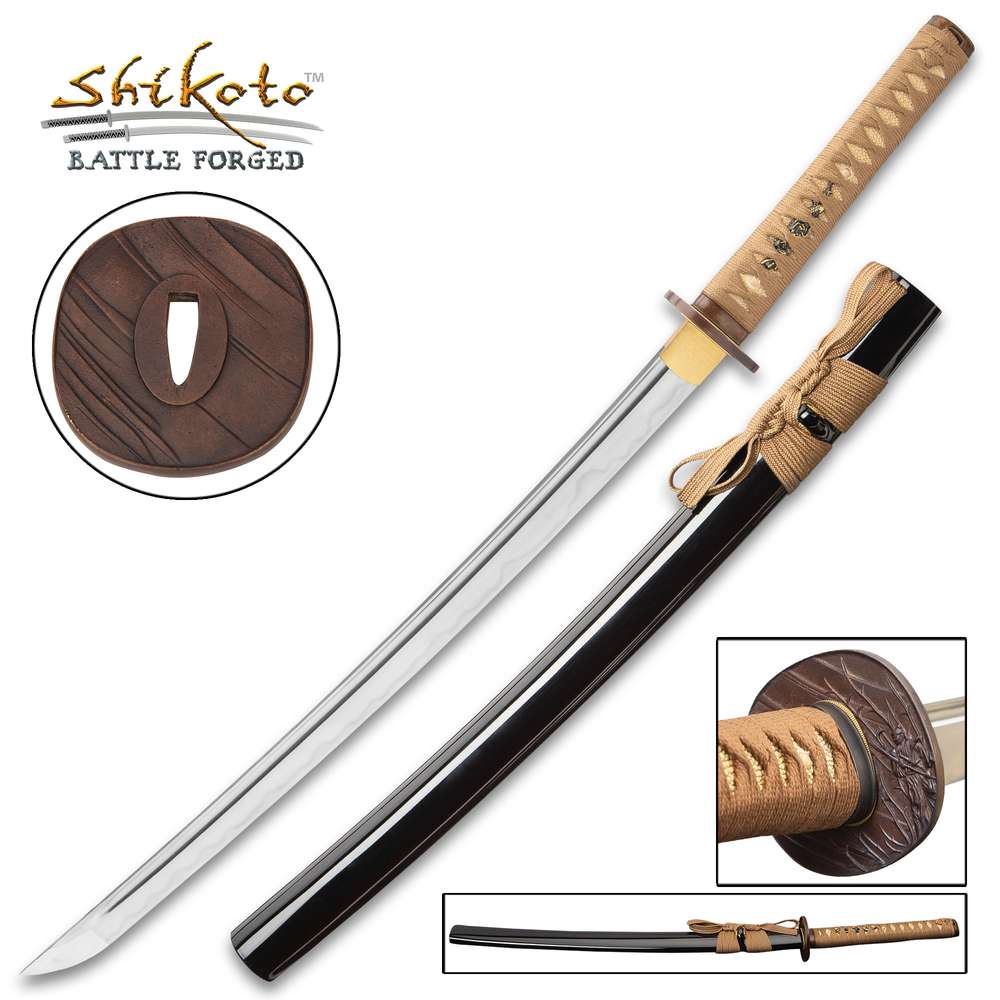 Shikoto Hidden Samurai Wakizashi mit Scheide