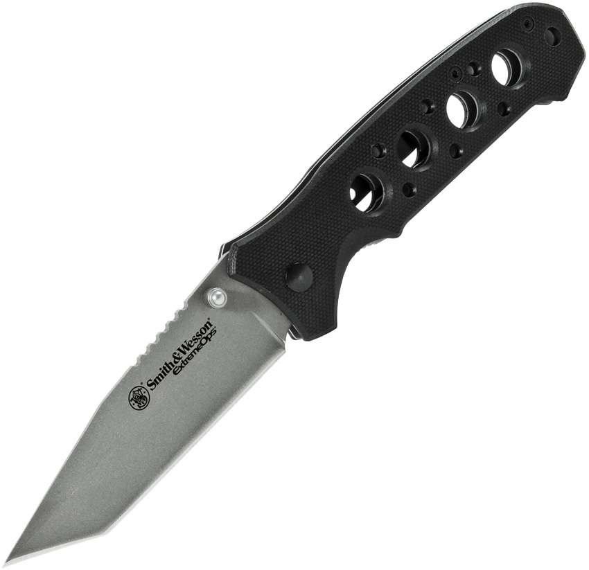 Extreme Ops Messer mit grauer Tanto-Klinge