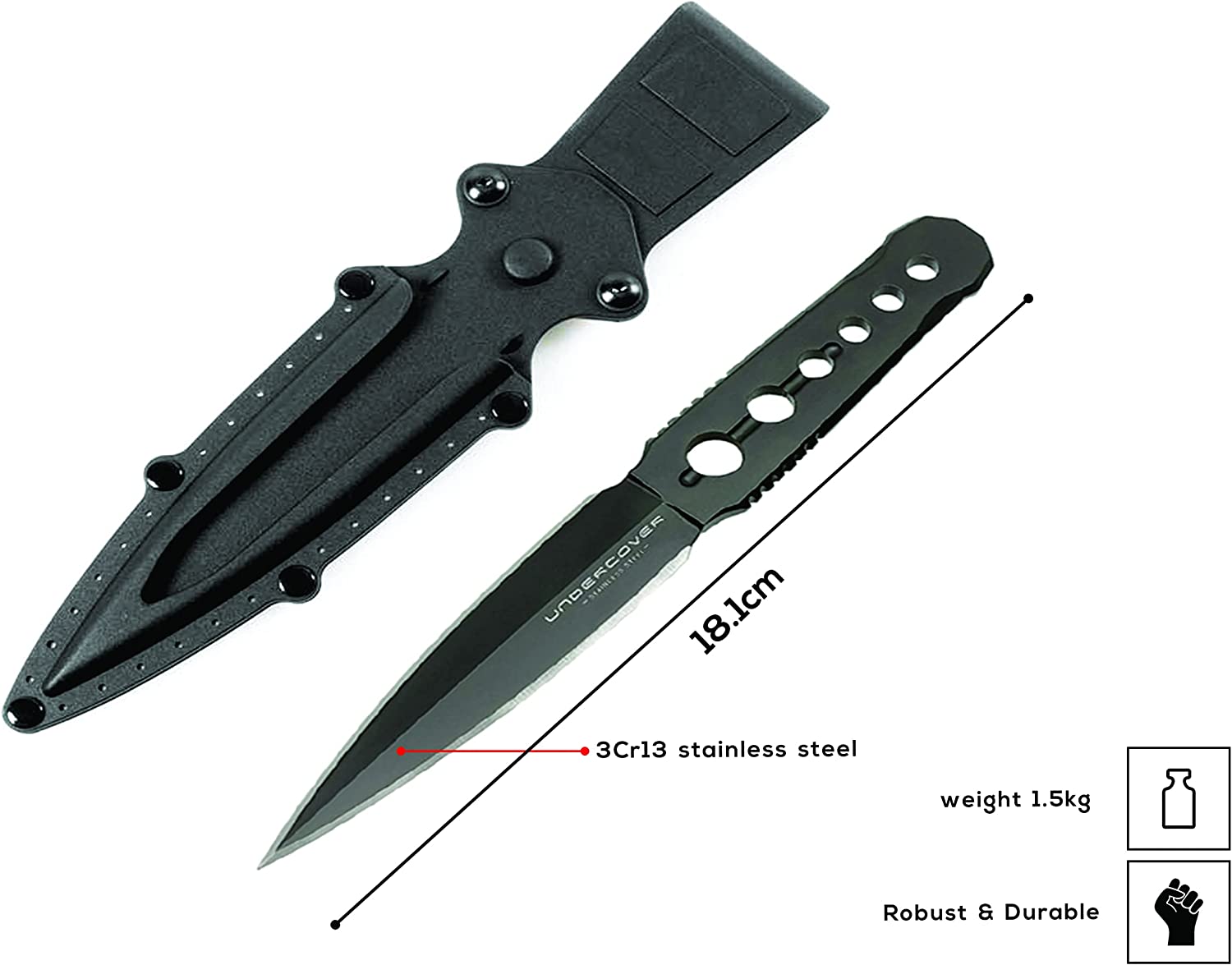 Undercover CIA Stinger-Messer I + II Bundle