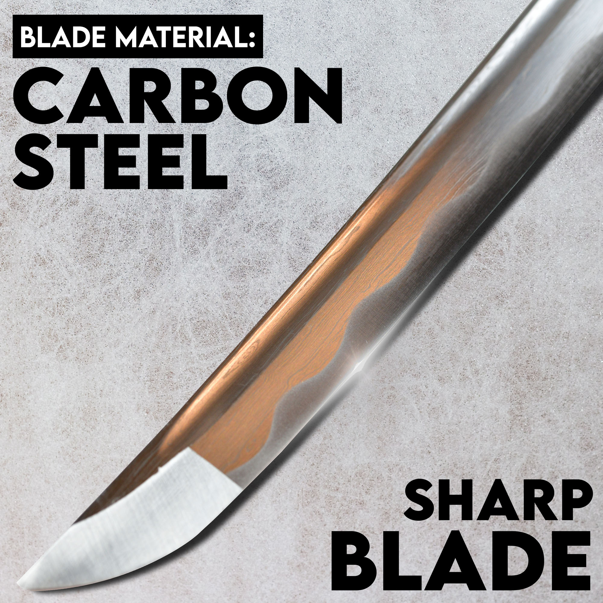 Highlander - Connor MacLeod Katana - handgeschmiedet & gefaltet, Set