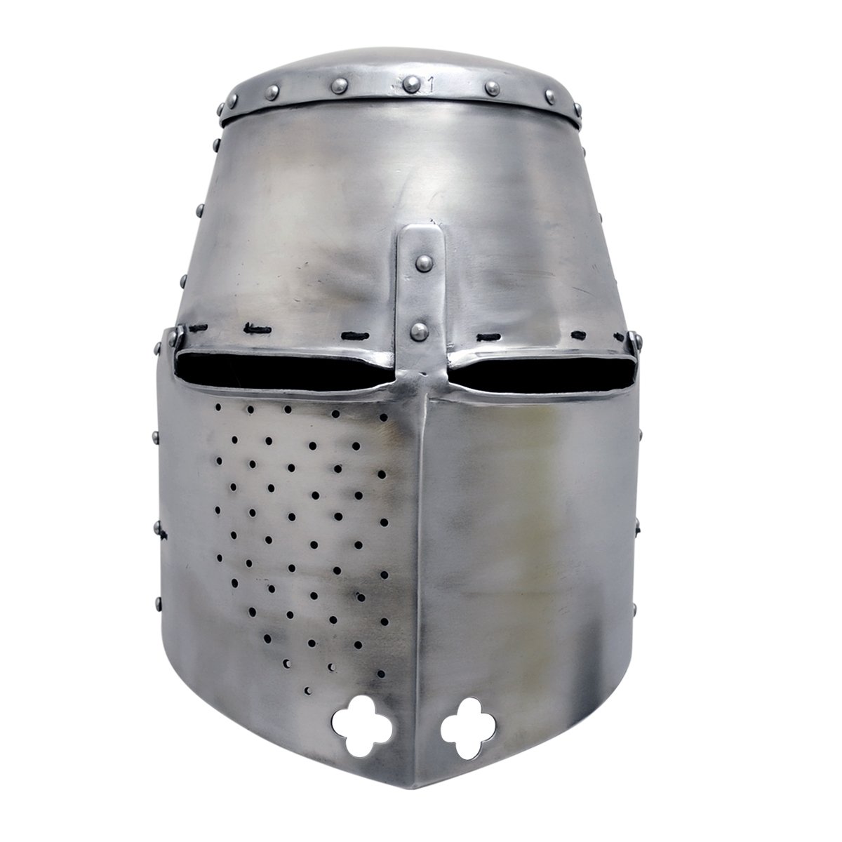 Großer Topfhelm - um 1300, Größe XL