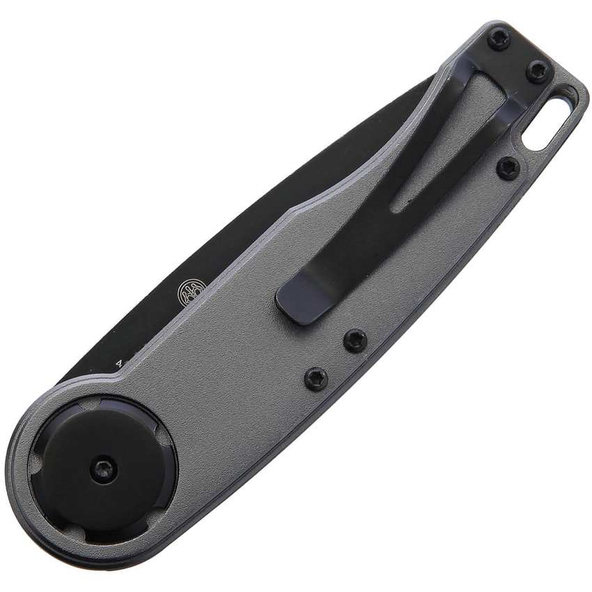 Gearhead Kombi-Tanto-Klinge mit schwarzem Stonewash-Finish	