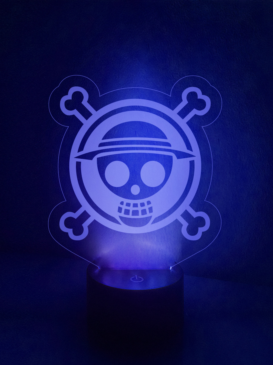 One Piece Logo Lampe