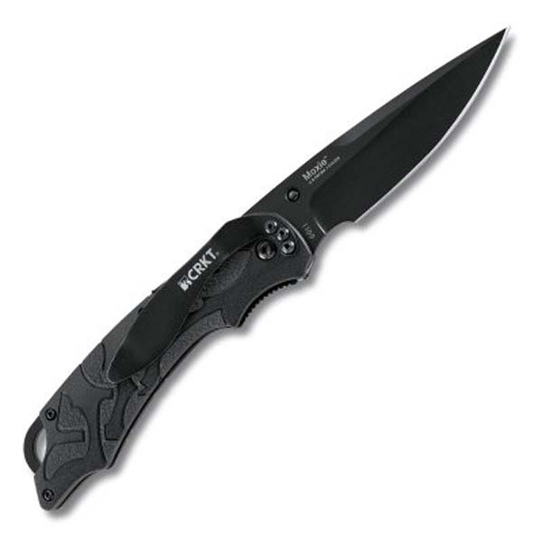 Moxie Klappmesser Schwarz, Design von Matthew Lerch