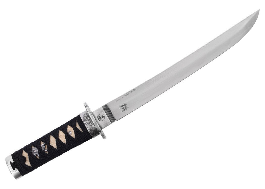 Tanto mit Schwarzer Holzscheide
